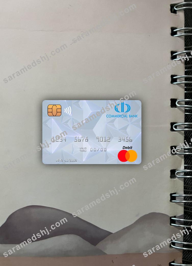 Equatorial Guinea Commerical bank Guinee Equatoriale mastercard photolook front